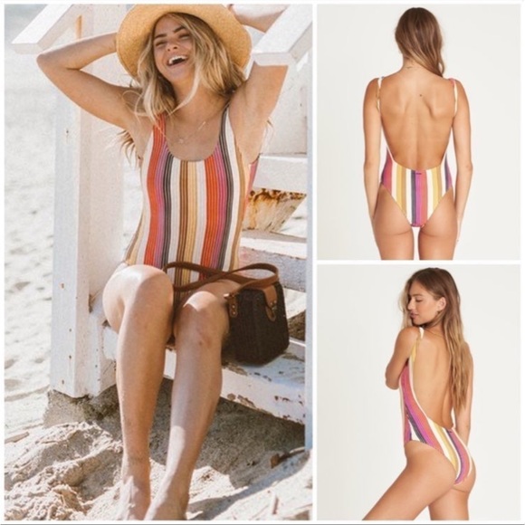 NWT Billabong Size L One Piece Swimwear - Picture 3 of 10